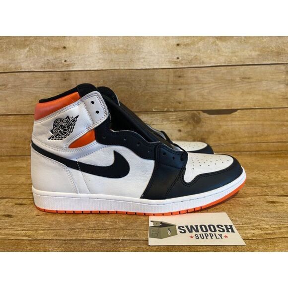 Nike Jordan 1 Retro High Electro Orange Men's Basketball Shoes Size 14 555088 18 - Picture 1 of 8